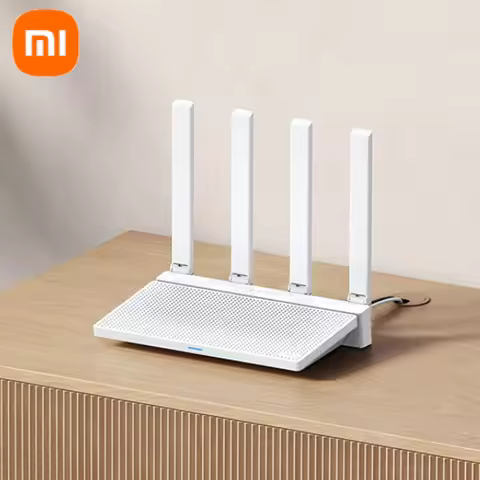Xiaomi Router AX3000T 2.4G 5G Mesh WiFi 6 Router - Wall Penetration, Child Online Protection, Effici
