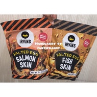 [CHAT Before CO] IRVINS VIRAL SNACK SALTED EGG SALMON SKIN FISH SKIN CHIPS