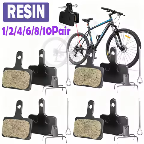 1-10 pairs Bike Brake Pad Resin Disc Pads For SHIMANO B01S MTB Bicycle Hydraulic Brake Pad for B03S 