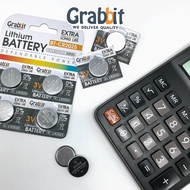 Bateri Grab/GRABBIT Lithium Battery CR2016 CR2025 CR2032 [4pcs/set]