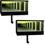 [frthrthrt]Garage Keychain Hanger Keypit Garage Key Holder Car Keys Display(2pcs) LED Light Race Car