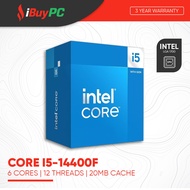 Intel Core i5-14400F / i5- 14400 Processor | 10 Cores, 16 Threads | LGA1700 (Box)
