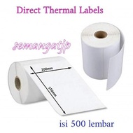 Label Thermal 100 x 150 mm / Stiker AWB THERMAL 100x150 mm