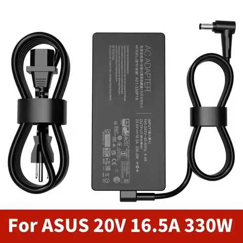 330W 20V 16.5A Laptop Charger Strix Scar17 18 Zephyrus-Duo-16 G733PY G733CX G834JY A21-330P1A Power 