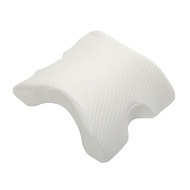 [home furnishing bed goods] U Shaped Curved Memory Foam Sleeping Neck Cervical Pillow with Hollow Design Arm Rest Hand Pillow for Couple Side Sleepers