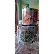 Seika Plastic Press Roll (Per Roll for 1,300 Cups) 3D Fruit Motif