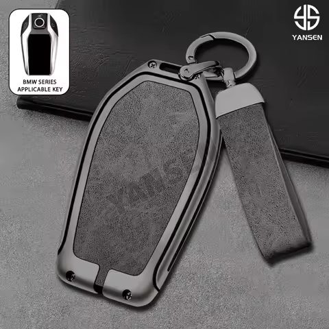 Alloy Metal Key Case For BMW Smart Remote Car Key LCD Screen For BMW BMW 5 7 Series G11 G12 G30 G31 