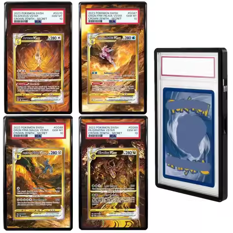 Display Case for Giratina Dialga Arceus Palkia Vstar Gold Card Extended Art Collection Card Psa Disp