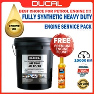 DUCAL PAO Fully Synthetic 5W40 SP/C3 18L DPF COMPATABLE ENGINE OIL(FREE GIFT) BEST FOR PETROL ENGINE