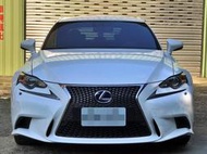 【配合銀行分期可全額、舊車高收交換】-出售LEXUS IS300H F-SPORT版 