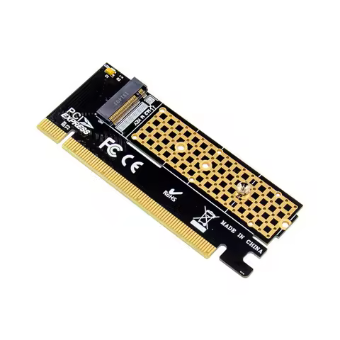 X16 M.2 NVMe SSD TO PCIE 3.0 X16 Adapter M Key interface Card Support PCI Express 3.0 x4 2230-2280 S