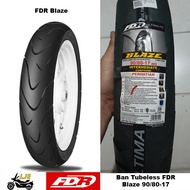 Ban Motor FDR Blaze 90/80-17 Tubeless Ring 17 - Ban Intermediate Compound - Ban Baru