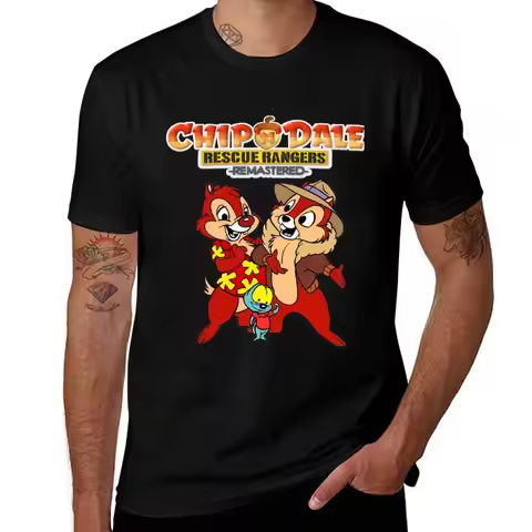 Chip 'n Dale Rescue Rangers T-Shirt Quick Dry Light Sports T-Shirt