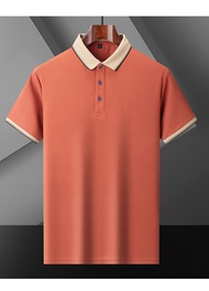 MNO.9 Polo 9589 เสื้อโปโล คอปก สีพื้น คอปกสีครีม เนื้อผ้าบาง ใส่สบาย เสื้อฤดูร้อน2024 เสื้อคอปก