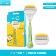 Gillette Venus Razor Gillette Venus Womens Razor Coconut Scent with Skin-care Air Cushion