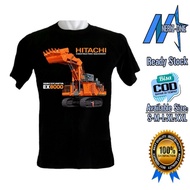 Hitachi EXCAVATOR T-SHIRT EX8000 | Mine WEIGHT EQUIPMENT~ ADEM MATERIAL
