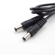 1m DC male to male to female 20awg 22awg Extension Cord Wire Power supply connector Cable For Camera