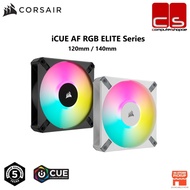 Corsair iCUE AF RGB ELITE Series PWM Fan with AirGuide - Black/White (120mm/140mm)