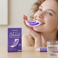 Upgraded 7-Day Teeth Whitening Patches Kit with Mint Extract & Hydrogen Peroxide Jalur Pemutih Gigi 