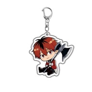 Bandai | Frieren Keychain Acrylic Keychain Frieren Himmel Heiter Cartoon Pendant Anime Keychain Cart