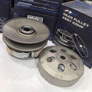 FRG FOR YAMAHA EGO AVANTIZ / EGO SOLARIZ /EGO GEAR (2PH) REAR PULLEY ASSY COMPLATE SET REAR CVT DRIV