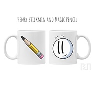 Henry Stickmin and Magic Pencil Icon Mug