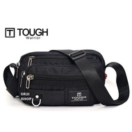 TOUGH 5208 SLING BAG / 7-ZIPPER SLING BAG / ORIGINAL BAG / MEN'S AND WOMEN'S BAG / TRAVEL BAG