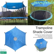 JENNIFERDZ Trampoline Sunshade Roof, 6/8/10ft Waterproof Trampoline Shade Cover, Trampoline Accessor