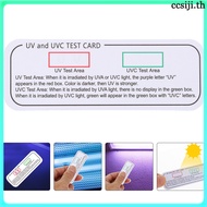 UV Card Indicator Test Identifying Cards Uvc-uva Testing Strip ccsiji