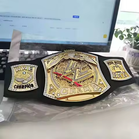 Wwe Boxing Champion Gold Belt Wwe Championship Belt Characters Occupation Wrestling Gladiators Belt 