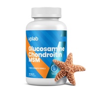 VPLab Glucosamine Chondroitin MSM Complex - Triple Strength Formula Supplement for Joint Support & M