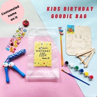 [SG Seller] Kids birthday goodie bag return gift wooden toy birthday children's day fun packs