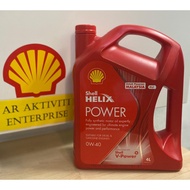 Shell Helix Power 0W-40 4L 100% Shell Original