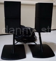 桌上兩聲道之選👍🏻Bose Jewel Cube Satellite Hi-Fi Speaker 黑色 超迷你 靚聲衛星喇叭一對 連原裝喇叭線