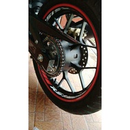 Stiker Rim RS150R  Warna Merah #red #Rs150r