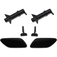 BP4K518H1B BS3F518H2A86 Compatible with Mazda 3 BK 2003-2008 Front Bumper Headlight Washer Cover Cap