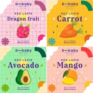 De'Baby Kek Lapis Sarawak for 10m+ Baby | Kek Bayi