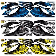 Yamaha Byson 2010-2014 Carburetor Striping Yamaha Byson decal/ Yamaha Byson Variation/ Striping stic