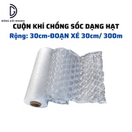 [30cm] Shockproof inflatable air foam roll to cover fragile goods in granular form, 30cm wide, 30cm 