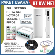 Paket Usaha Wifi Hotspot Voucher RT RW Net Lengkap Full Setting