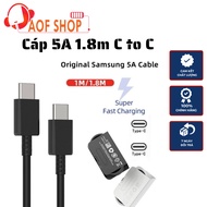 C-C charging cable 5A, 1.8m (For 45W charger) - genuine product