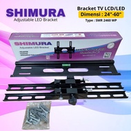 Sia Bracket TV LCD LED 24-60Inc Adjustable SMR2460WP