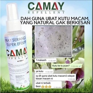 Ubat kutu spray camay organik Kutu kepala kutu kucing lipas pepijat semut