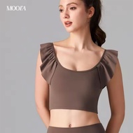 MOOTA Kriofit Women's Sports Top Crop Top Sport Bra Push Up BH Sporty Shockproof Stylish Workout Gym