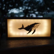 ShouZhuo handmade---座頭鯨非柚夜燈(USB插頭)