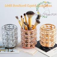 Crystal Jewels Diamonds Pencil Pot Makeup Brush Holder Decoration Desk Organizer