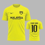 Jersey Malaysia ''Harimau Malaya" Jersey Yellow/Black - Jersi Roundneck