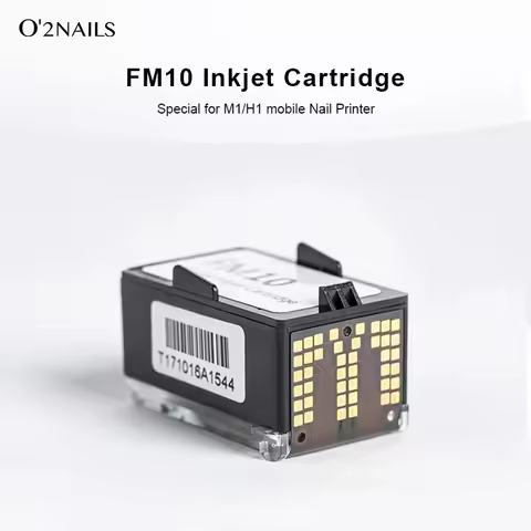 FM10 Ink Cartridge Replacement for O'2NAILS Nail Printer M1/H1