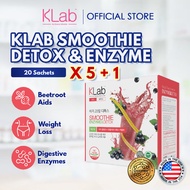 KLab Smoothie Detox Enzyme | Carton of 6
