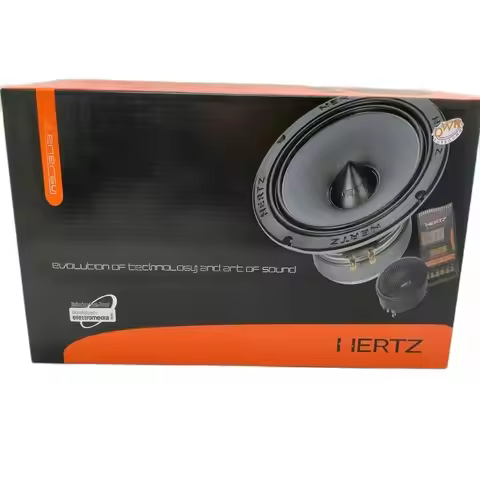 Free Shipping 1Set HERTZ 2 WAY SYSTEM 165'' 250W 2 Way System Car Speaker DWR SURROUND Manufactured 